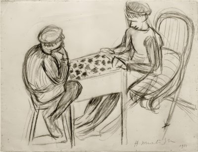 Damespillere af Henri Matisse