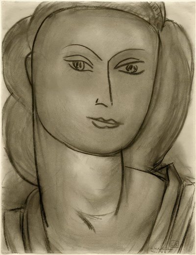 Fru L.B. (Lucienne Bernard) af Henri Matisse