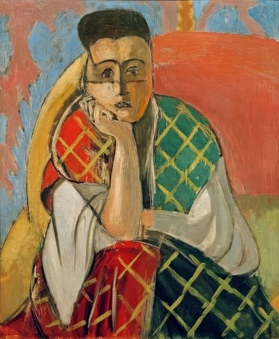 Mademoiselle H.D. Kvinde med slør af Henri Matisse