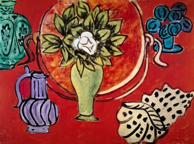 Stilleben med magnolia af Henri Matisse