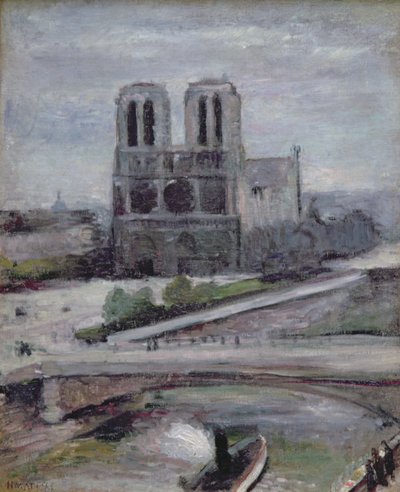 Notre Dame (olie på lærred) af Henri Matisse