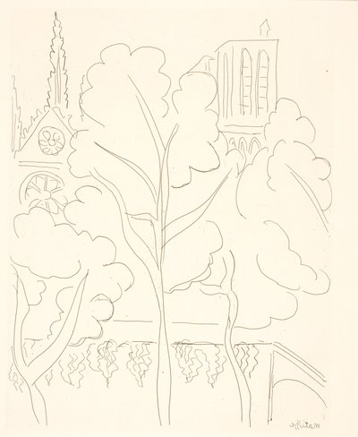 Notre-Dame, Paris af Henri Matisse