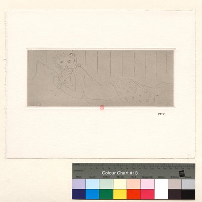 Liggende nøgenfigur af Henri Matisse
