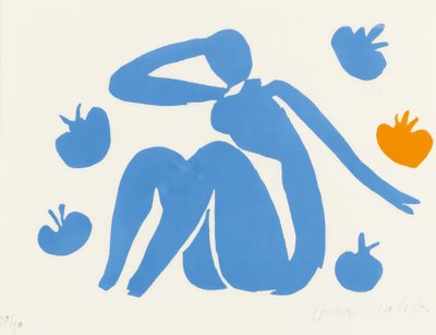 Nøgen med appelsiner af Henri Matisse