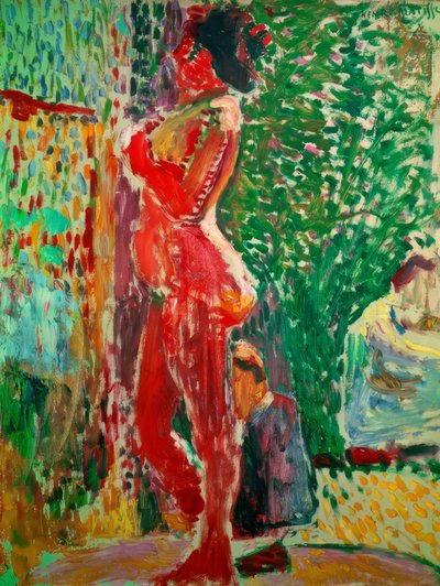 Nøgen i studiet af Henri Matisse