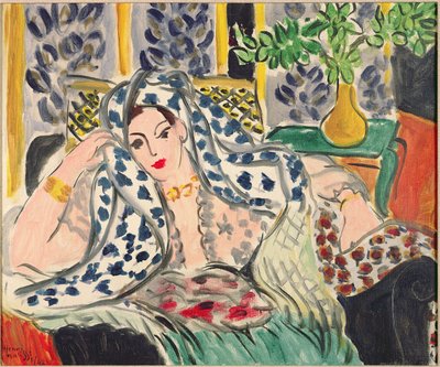 Odalisken på Fautenuil af Henri Matisse