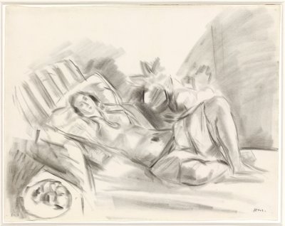 Odalisken med magnolier af Henri Matisse