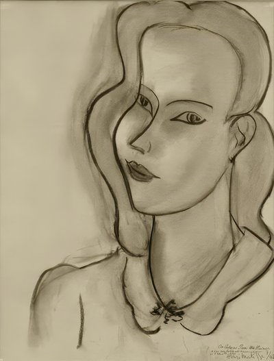 Portræt af en kvinde af Henri Matisse
