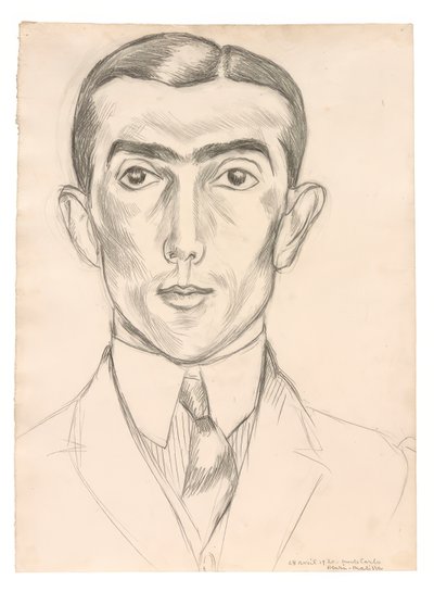 Portræt af Léonide Massine af Henri Matisse