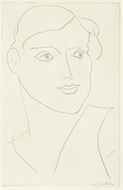 Portræt af en kvinde af Henri Matisse