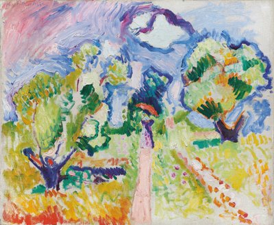 Promenade des oliviers af Henri Matisse