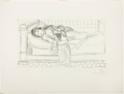 Liggende figur af Henri Matisse