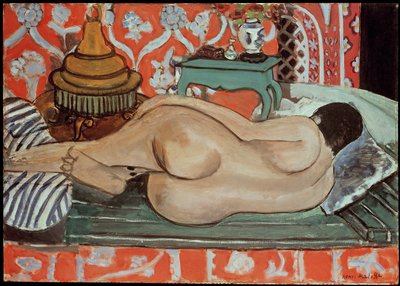 Liggende nøgen, ryg af Henri Matisse