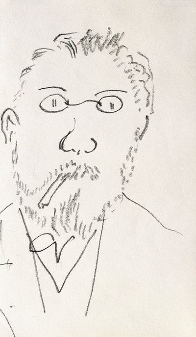 Selvportræt af Henri Matisse