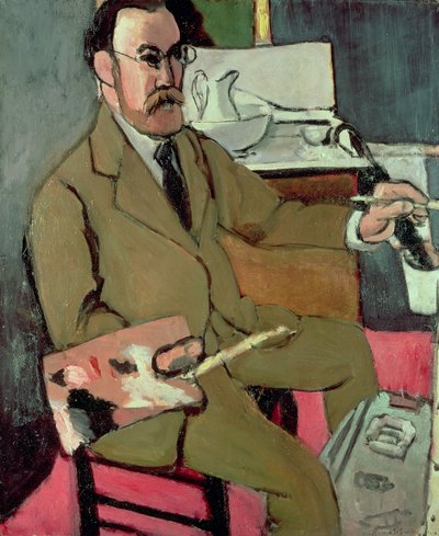Selvportræt af Henri Matisse