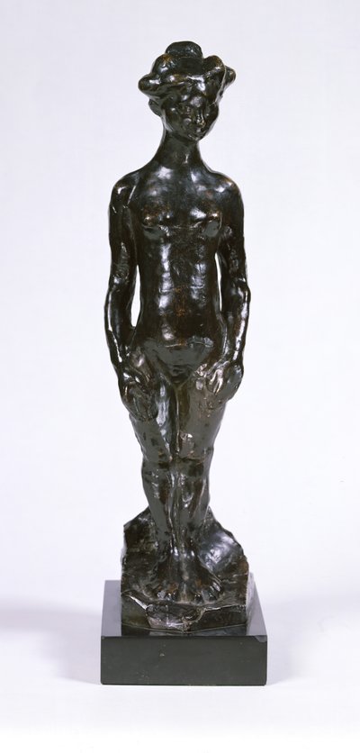Stående nøgen (Nøgen pige) 1906 (bronze) (se også 221064) af Henri Matisse