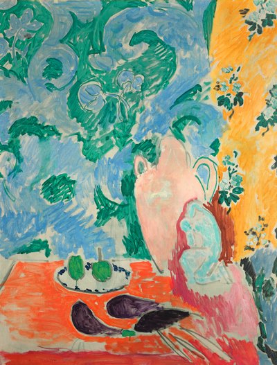 Stilleben med auberginer af Henri Matisse
