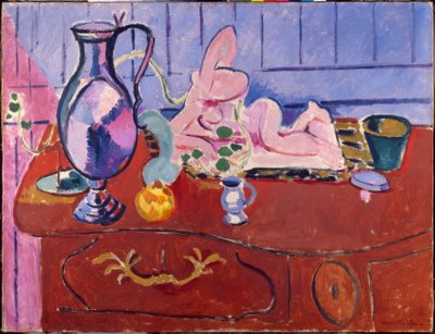 Stilleben med tinkande af Henri Matisse