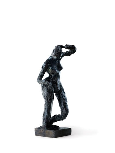 The Dance (Dance Movement), udtænkt 1911, denne version støbt ca. 1930 (bronze med sort patina) af Henri Matisse