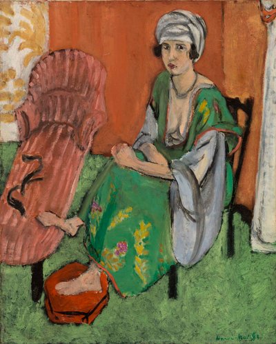 Den grønne kjole (La Robe verte) af Henri Matisse