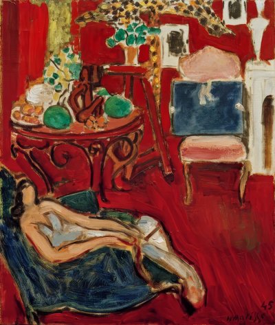 Den blå kunstmappe af Henri Matisse