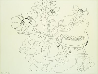 Anemone-vase af Henri Matisse