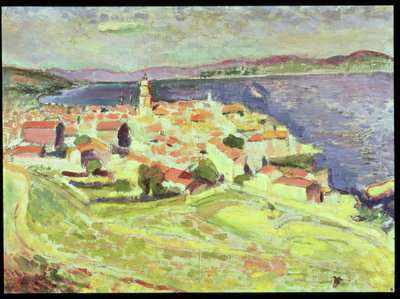 Udsigt over St. Tropez af Henri Matisse