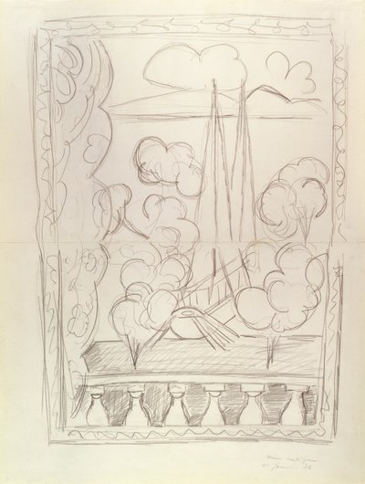 Vindue på Tahiti af Henri Matisse