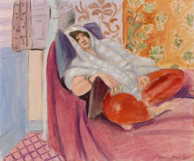 Liggende kvinde af Henri Matisse