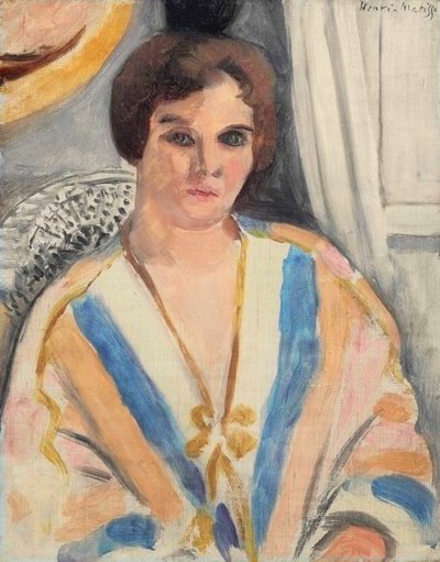 Kvinde i orientalsk kostume af Henri Matisse