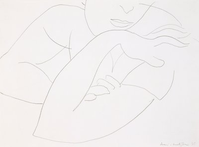 Kvinde med korslagte arme af Henri Matisse