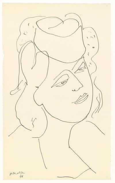 Kvinde med hat af Henri Matisse