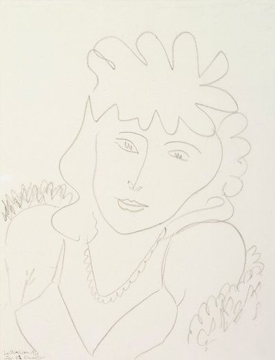 Kvinde med hat af Henri Matisse
