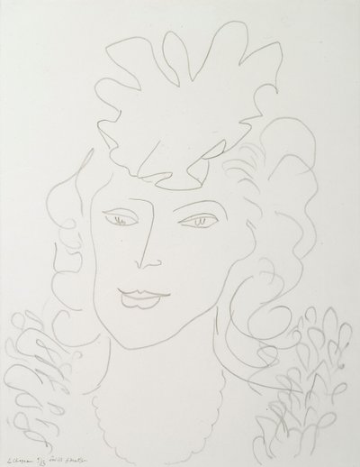 Kvinde med hat af Henri Matisse