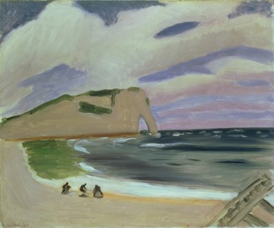 Kvinder på stranden, Etretat af Henri Matisse