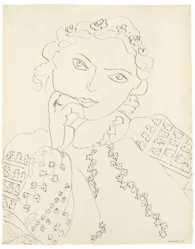 Ung pige af Henri Matisse