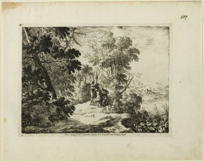 Affyring af Marsyas af Henri Mauperche
