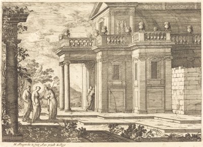 Præsentation i templet af Henri Mauperche