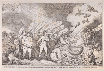 En charme for et demokrati, gennemgået, analyseret og ødelagt 1. januar 1799 til konf..., 1. januar 1799. af Henri Merke