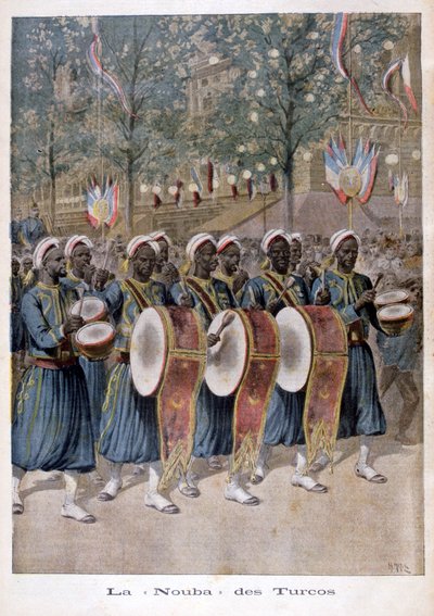 Et regiment af algeriske Turcos, 1896 af Henri Meyer