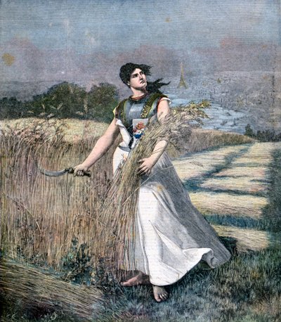 Allegori af Frankrig, 1891 af Henri Meyer