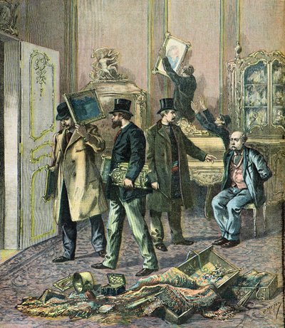 Indbrud i et stort parisisk hotel af Henri Meyer