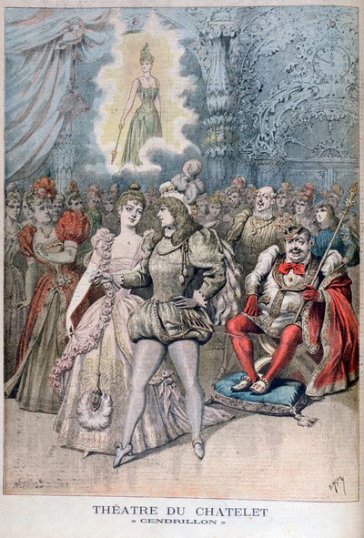 Askepot Askepot, Theatre du Châtelet, Paris, 1895 af Henri Meyer