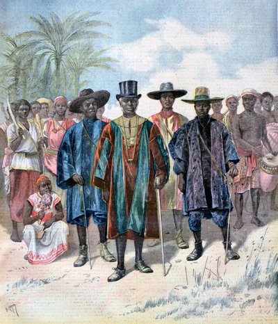 Dahomeans, 1893 af Henri Meyer