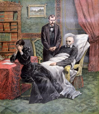 Jules Ferrys død, 1893 af Henri Meyer