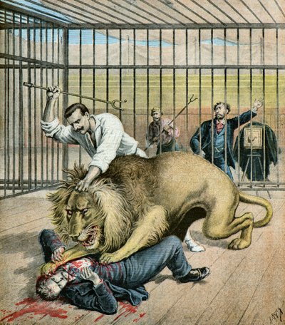 Leon Eysette ønsker at blive fotograferet, 1895 (Illustration) af Henri Meyer