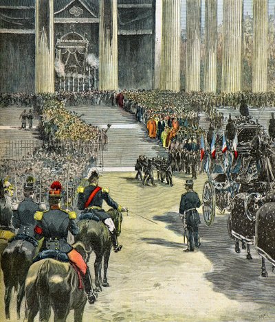 Maréchal de Mac Mahons begravelse af Henri Meyer