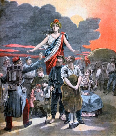 Lad os tale om en anden ting!, 1893 af Henri Meyer