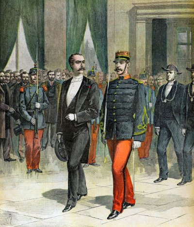 Portræt af Casimir Perier af Henri Meyer
