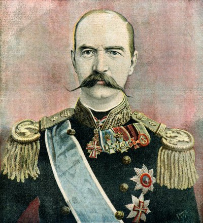 Portræt af kong George I af Grækenland af Henri Meyer
